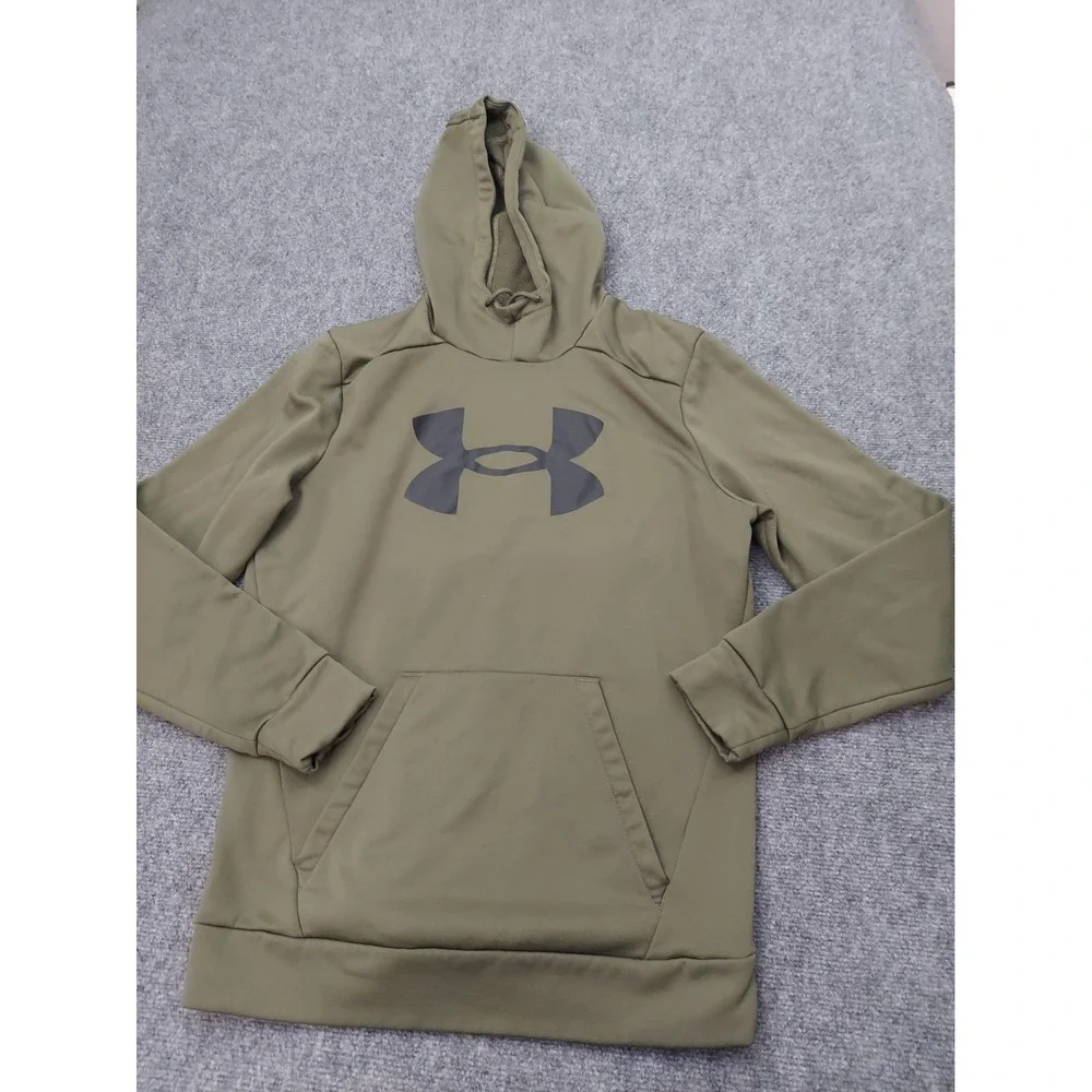 Lot 3 UNDER ARMOUR Hoodie sweat Shirt Mens Small Loose Storm Outdoor Sports Gym